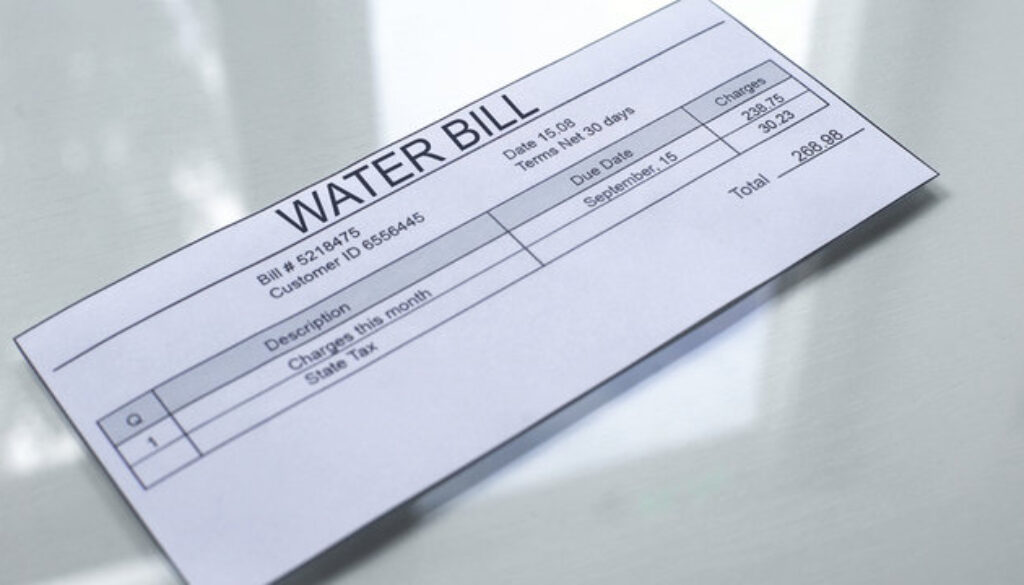 High Water Bill