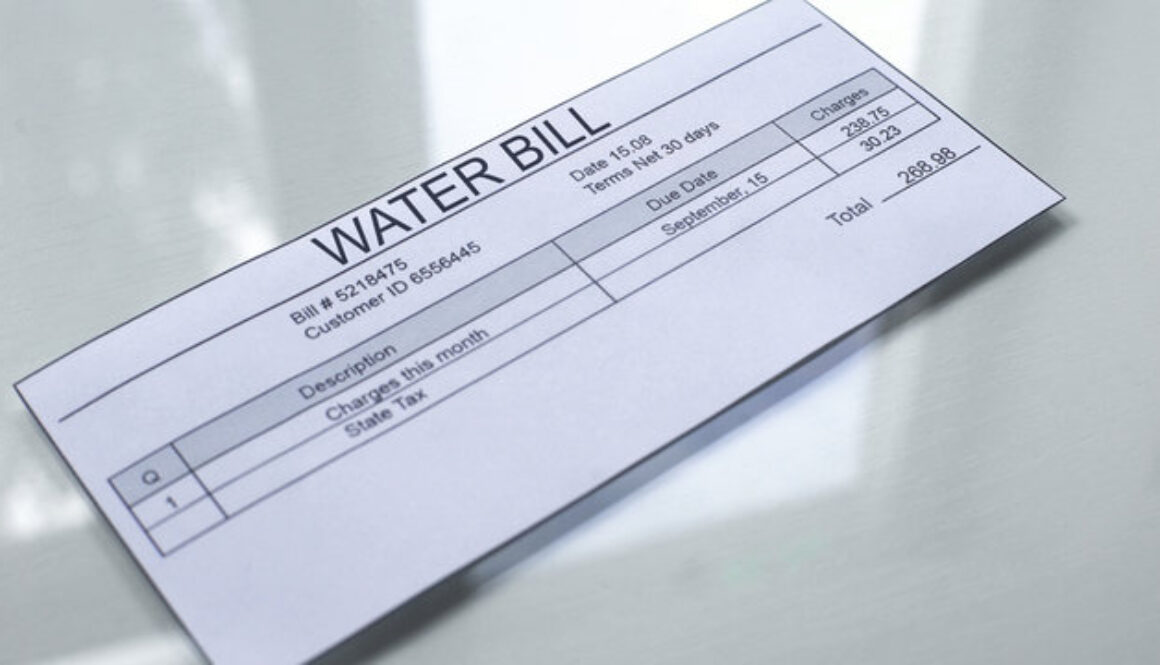 High Water Bill